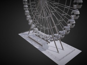 ferris wheel Modelo 3D