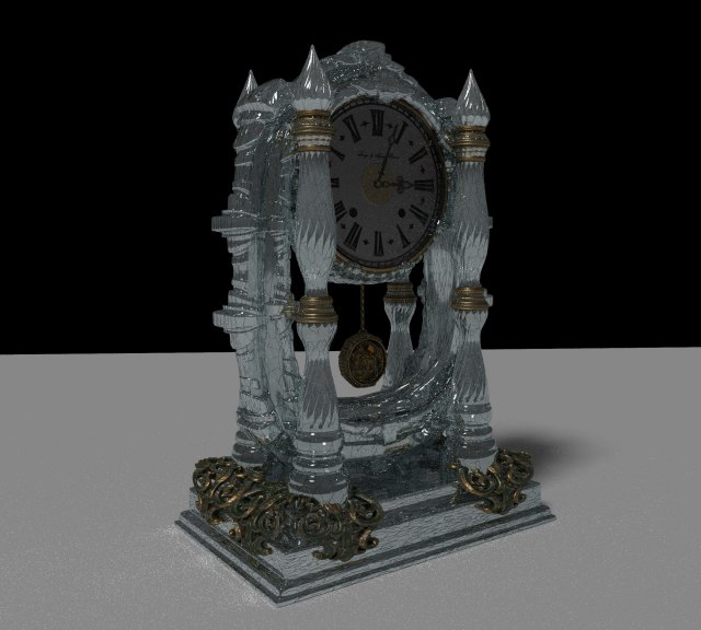 alarm clock 3D Модель .c4d .max .obj .3ds .fbx .stl .blend