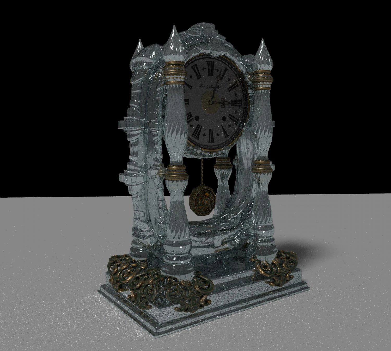 alarm clock 3D Model .c4d .max .obj .3ds .fbx .stl .blend