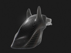 dog head Modelo 3D