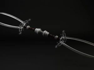 a due mani Modello 3D