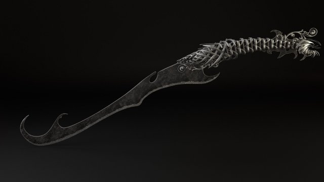 sword blade 3Dモデル .c4d .max .obj .3ds .fbx .stl .blend