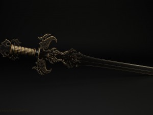 sword blade 3D Модель