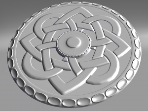 shield buckler Model 3D