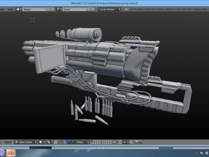 pushka Model 3D