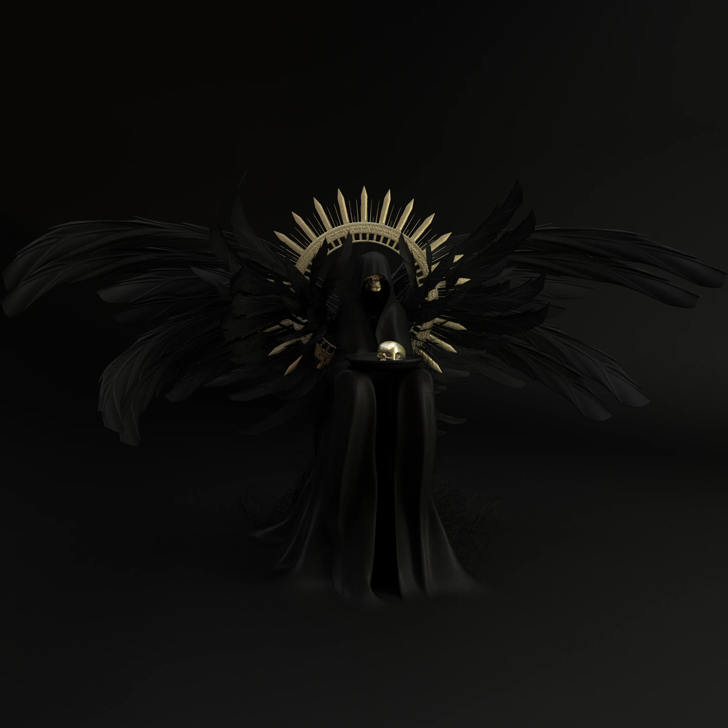 death 3D Model .c4d .max .obj .3ds .fbx .stl .blend 