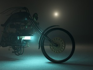 steampunk tarantas 3D Model