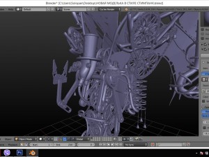 steampunk chuvak 3D Model