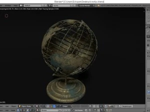 globe 3D Model