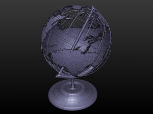globe 3D Model