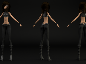 character Modello 3D
