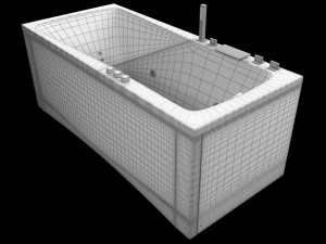 bath aventura Modèle 3D