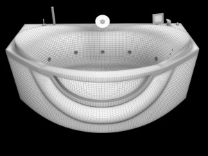 bath aquarama 3D Модель