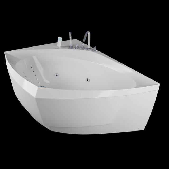 bath alpina 3D Model .c4d .max .obj .3ds .fbx .stl .blend 