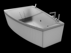 bath altea 3D-Modell