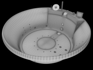 bath arena Modèle 3D