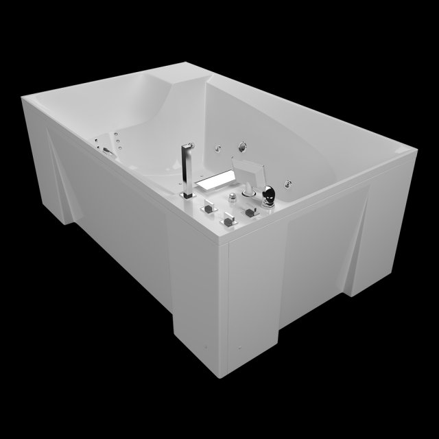 bath arh 3D Model .c4d .max .obj .3ds .fbx .stl .blend 