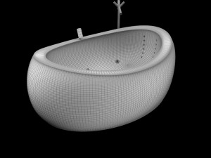 bath zero 3D मॉडल