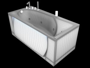 bath kinetika Model 3D