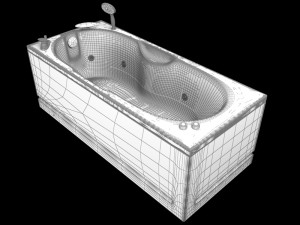 bath lira 3D मॉडल