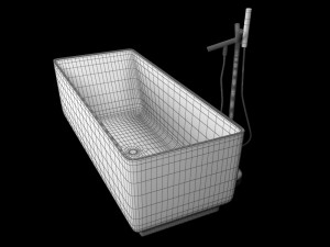 bath mono 3D मॉडल