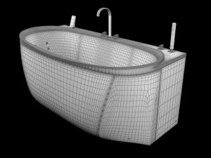 bath renessans 3D Model