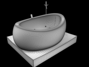 bath sabzero 3Dモデル