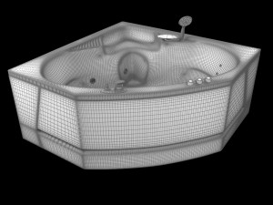 bath serena 3D Model