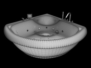 bath tema150 3Dモデル