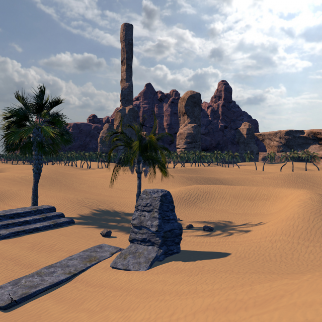 landscapes 3D Model .c4d .max .obj .3ds .fbx .stl .blend 