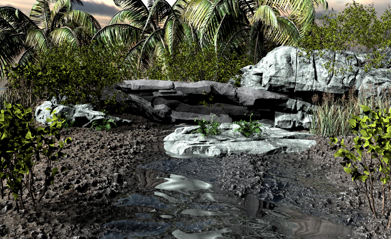 rocha disse Modelo 3D .c4d .max .obj .3ds .fbx .stl .blend 