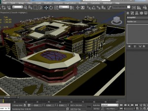 arabic hotel Modelo 3D