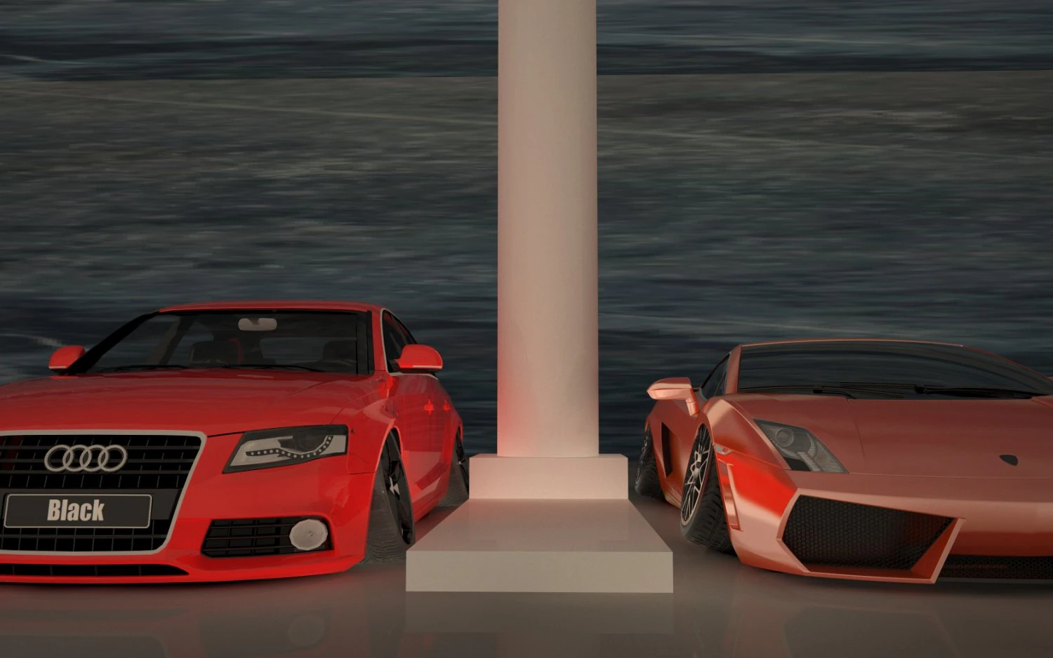 audi a4 3D Model .c4d .max .obj .3ds .fbx .stl .blend 