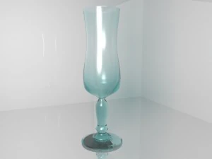 taza de vidrio Modelo 3D