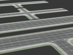 russian counrty roads pack Modèle 3D