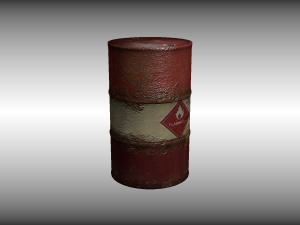 oil-drum Modelo 3D