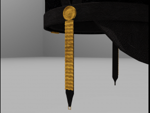 shako 1808 year napoleonic wars 3D Model