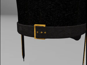 shako 1808 year napoleonic wars 3D Model