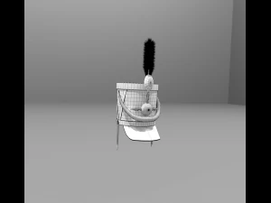 shako 1808 year napoleonic wars 3D Model