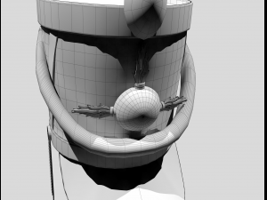 shako 1808 year napoleonic wars 3D Model