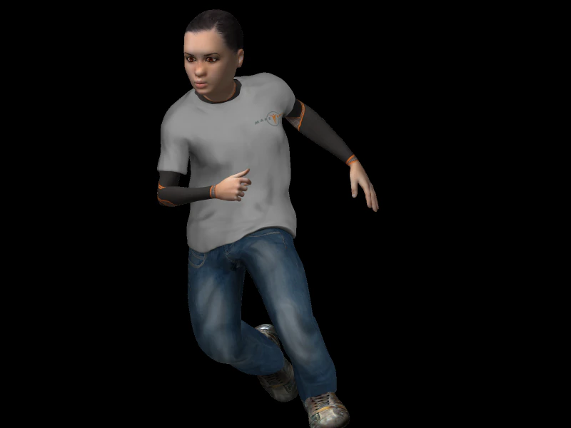 humanoid 3D Model .c4d .max .obj .3ds .fbx .stl .blend 