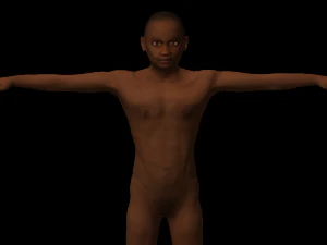humanoidalny Model 3D