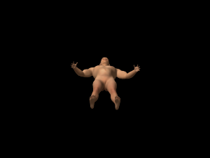 thick humanoid Model 3D