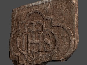 stone slab 3D 모델