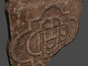 laje de pedra Modelo 3D
