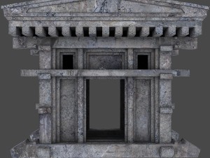 tomb entrance 3D Model