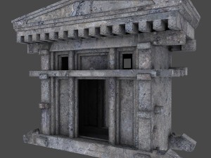 tomb entrance 3D Model