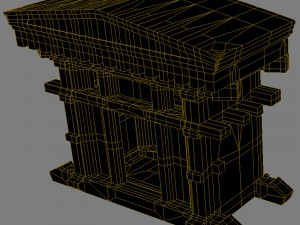 tomb entrance 3D Model