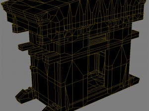 tomb entrance 3D Model