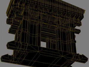 tomb entrance 3D Model